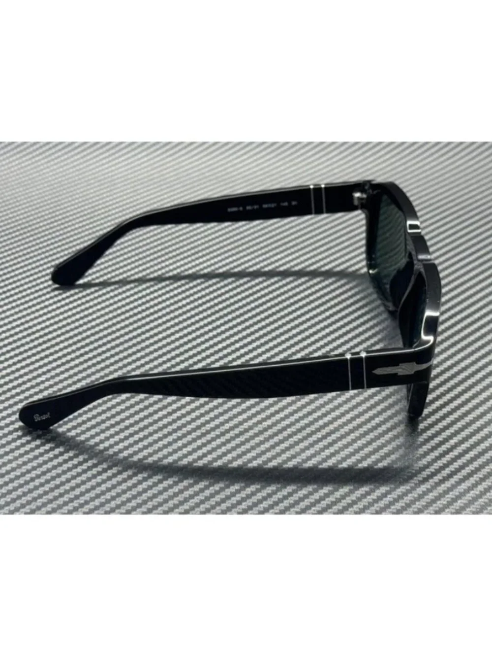 New Persol Men Black Sunglasses 56-21-145